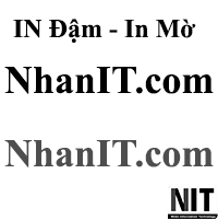 chỉnh độ đậm nhạt máy in Canon 6030 theo ý muốn