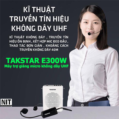 Hướng dẫn cách sử dụng máy trợ giảng Takstar từ A-Z