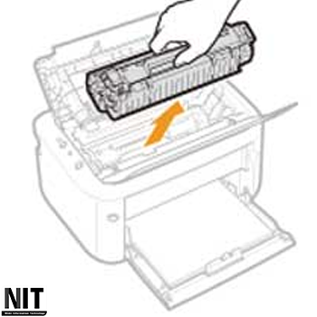 Cách thay hộp mực mới 12A - 35 A - Brother